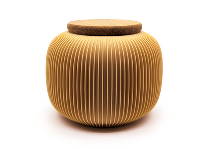 Urne Mini Nesuto aus Holzfasern